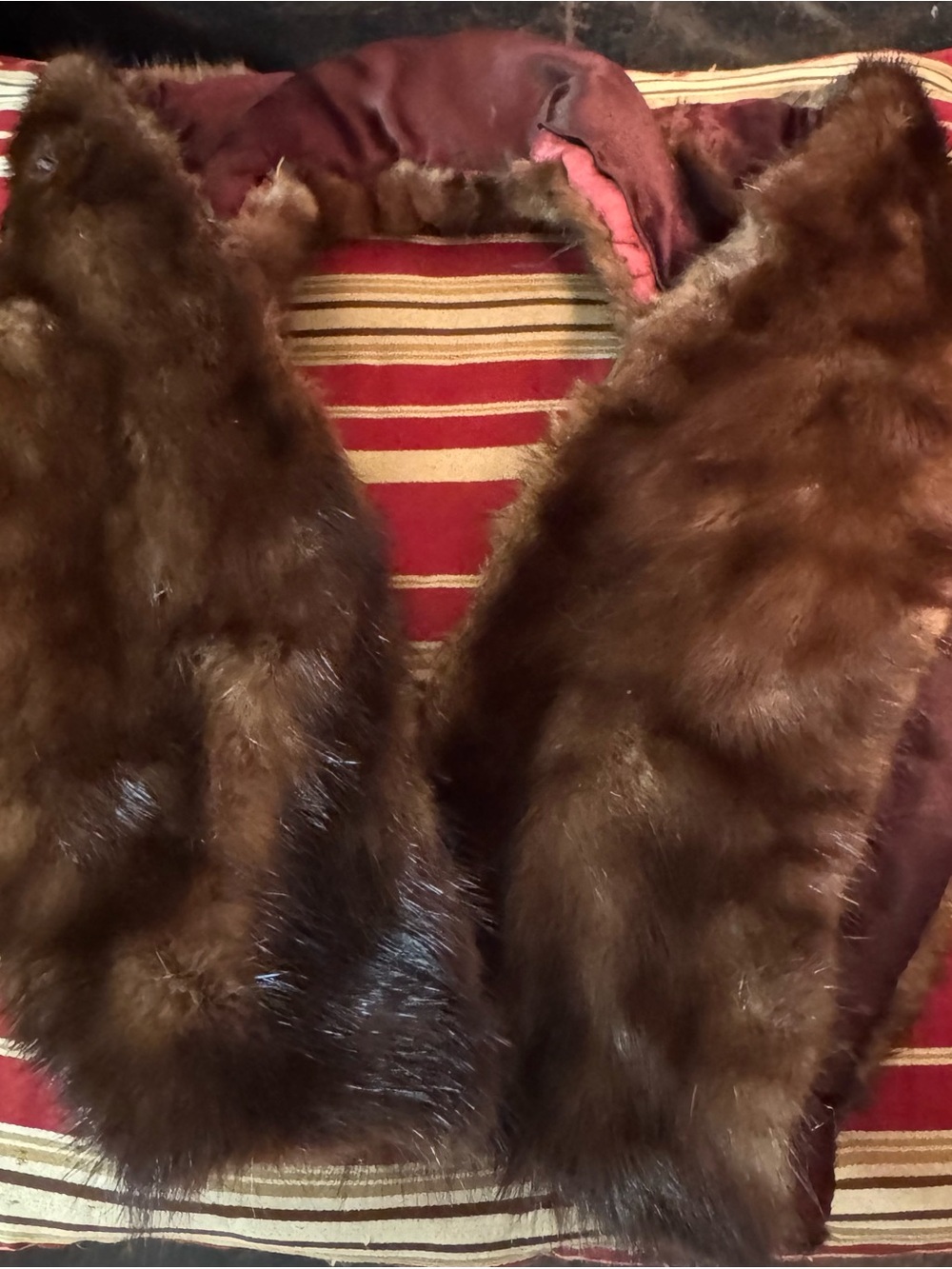 Luxurious Brown Faux Fur Shawl Collar Coat